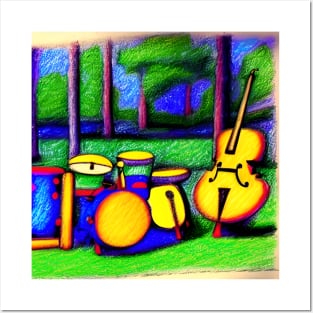 Percussion and Bass In The Park Posters and Art